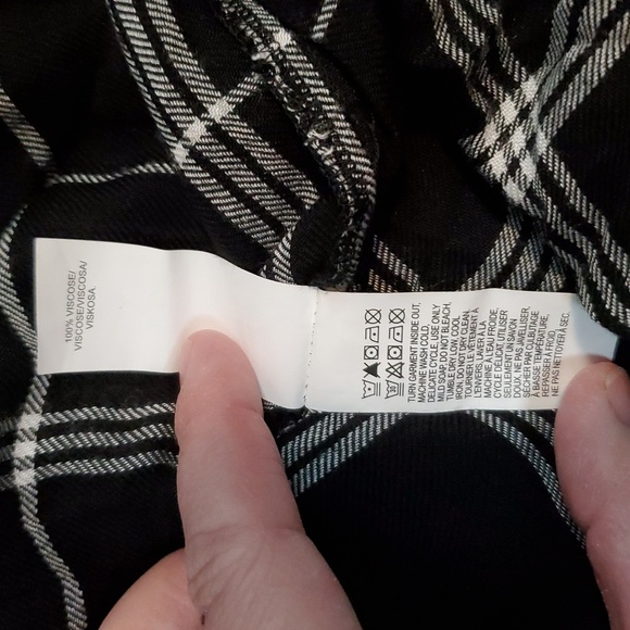 Lucky Brand Button Down Shirt Viscose Sz M - Picture 7 of 7